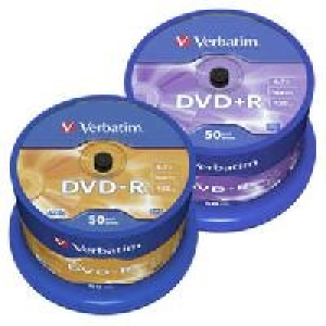 DVD-R oder DVD+R Rohlinge 16.99&nbsp;&euro;