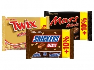 Snickers/Twix/Mars/Milky Way/Bounty Minis 1.99&nbsp;&euro;