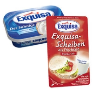 Exquisa Frischk&auml;se oder Exquisa-Scheiben 0.88&nbsp;&euro;