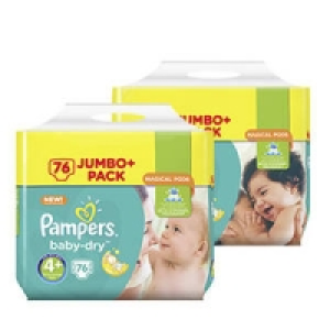 Pampers Windeln baby-dry oder active-fit 14.99 €