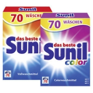 Sunil Waschmittel 7.99 €