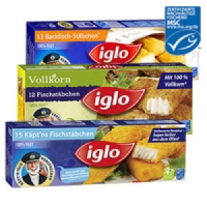 Iglo Fischst&auml;bchen oder Backfisch-St&auml;bchen 1.77&nbsp;&euro;