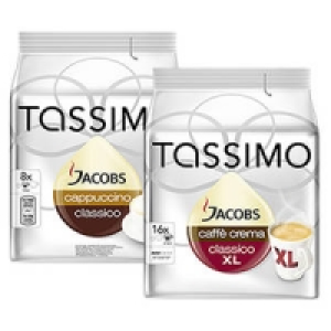 Jacobs Tassimo Caffè Crema Classico oder Latte Macchiato Classico 3.79 €