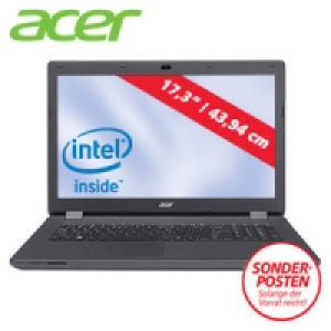 Notebook Aspire ES1-731-C7FL mit Intel Celeron N3150 Quad-Core (4 x bi 399.00&nbsp;&euro;