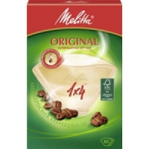 Melitta Filtertüten 1x4 1.25 €