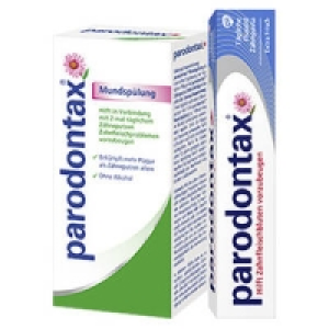 parodontax Mundsp&uuml;lung, Zahnb&uuml;rste oder Zahncreme Fluorid, Sanftweiss