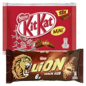 Kitkat, Lion, Smarties Minis, Kitkat, Lion oder Nuts