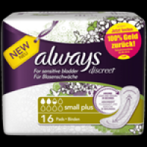 Always Discreet Inkontinenzeinlagen 2.99&nbsp;&euro;