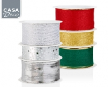 CASA Deco Geschenkband, 3er-Set