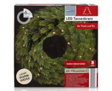 OECOLUX®LED-Tannenkranz, Ø ca. 40 cm
