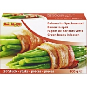 Agro On Bohnen im Speckmantel