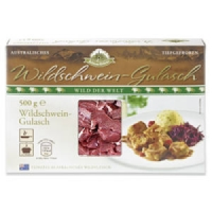 Schloss G&ouml;hrde Wildschwein-Gulasch