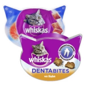whiskas Dentabites oder Knuspertaschen 0.89 €