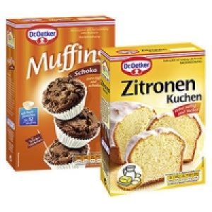 Dr. Oetker Backmischung Zitronen-Kuchen oder Schoko-Muffins 1.79&nbsp;&euro;