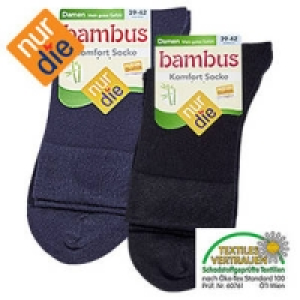 Damen-Socken Bambus Komfort
