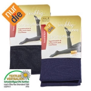 Damen-Strumpfhose wohlig-warm