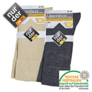 Herren-Socken Bambus Komfort