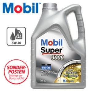 5 Liter Motorenöl Mobil Super 3000 XE 5W-30