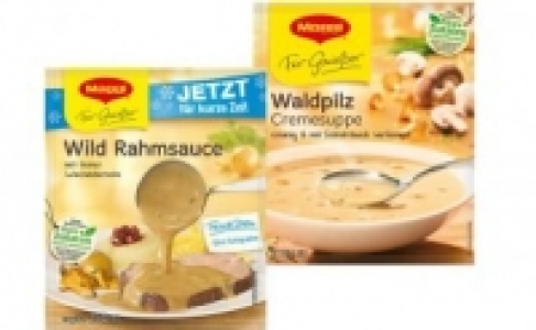 Maggi Für Genießer Suppen oder Saucen 0.79 €
