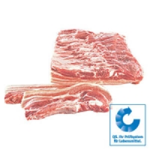 Frischer Schweinebauch