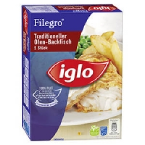 iglo Filegro Traditioneller Ofen-Backfisch