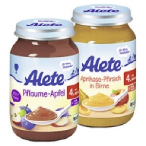 Alete Fr&uuml;chte oder Frucht + Getreide