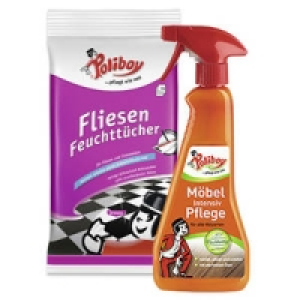 Poliboy M&ouml;belpflege, Feuchtt&uuml;cher Parkett, Laminat oder Fliesen