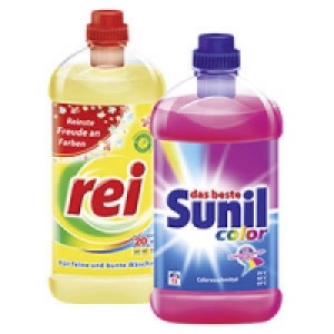 Sunil Waschmittel oder rei Feinwaschmittel