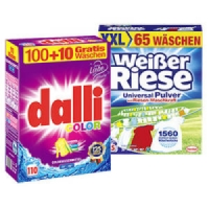 Wei&szlig;er Riese oder dalli Waschmittel 8.99&nbsp;&euro;