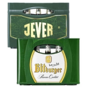 Jever Pilsener oder Bitburger