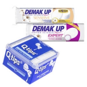 Q-Tips Wattest&auml;bchen oder Demak Up Wattepads