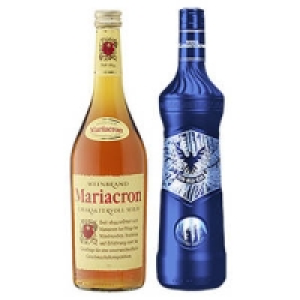 Wodka Gorbatschow, Citron oder Mariacron Weinbrand