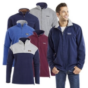 Herren-Fleecejacke oder -Troyer