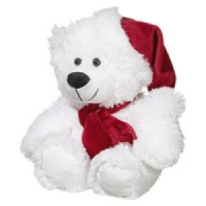 B&auml;r mit Weihnachtsm&uuml;tze