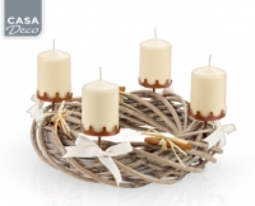 CASA Deco Weiden- oder Rebenkranz