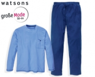 Aldi Süd  watsons Pyjama, große Mode