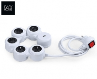 EASY HOME®Wendige Steckdosenleiste