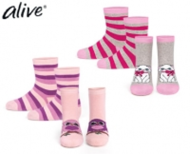 alive®Kinder-Winter-Socken, 2 Paar 2.99 €