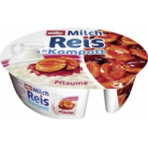 Müller Griesspudding/Milchreis Kompott 0.46 €