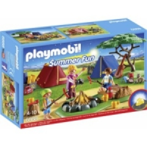 6888 Zeltlager mit LED-Lagerfeuer