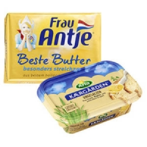 Frau Antje Beste Butter oder Arla Kaerg&aring;rden