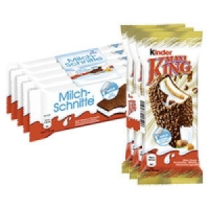 kinder Maxi King oder Milch-Schnitte