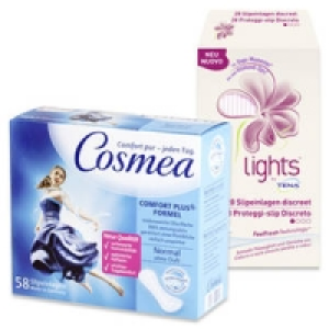 lights by Tena, Cosmea Slipeinlagen oder Liasan Intimpfleget&uuml;cher 1.79&nbsp;&euro;