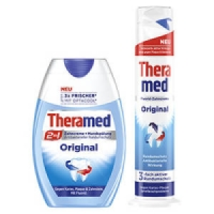 Theramed Zahncreme Spender oder Liquid