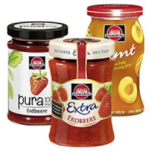 Schwartau Samt, Extra Konfit&uuml;re oder pura Fruchtaufstrich