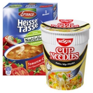 Nissin Cup Noodles oder Heisse Tasse