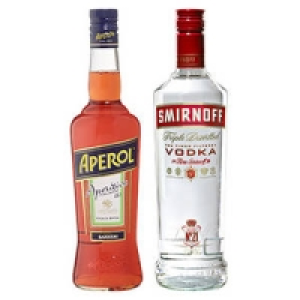Smirnoff Vodka oder Aperol