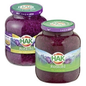 HAK Rotkohl mit Apfelst&uuml;cken oder Rotkohl fix & fertig