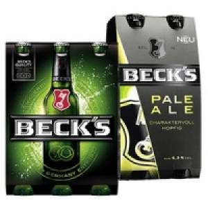 Becks oder Beck´s 1873, Pale Ale, Red Ale oder Amber Lager