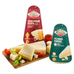 Giovanni Ferrari Grana Padano, mind. 20 Monate gereift oder Pecorino R